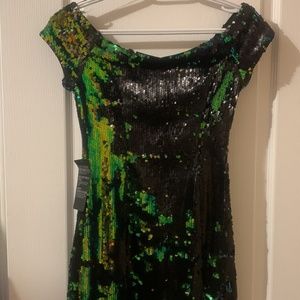 Guess mermaid sequin mini dress